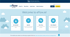 Desktop Screenshot of eflow.ie