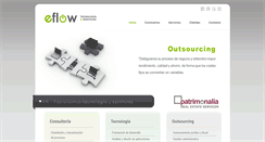 Desktop Screenshot of eflow.es