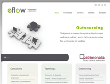 Tablet Screenshot of eflow.es